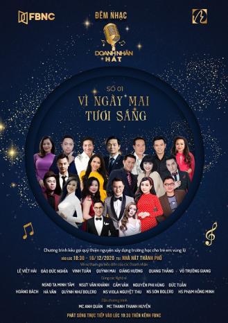 Doanh nhân hát vì miền Trung yêu thương